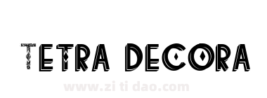 Tetra decorative