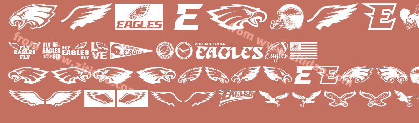 Fly Eagles Fly字体预览 Fly Eagles Fly字体预览
