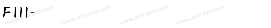 FIII字体转换