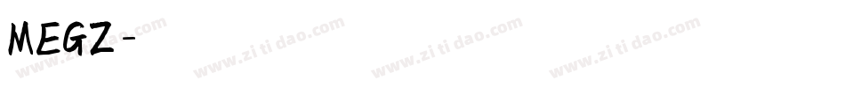 MEGZ字体转换