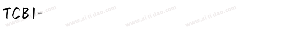 TCBI字体转换