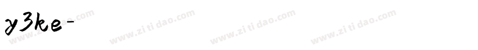 y3ke字体转换