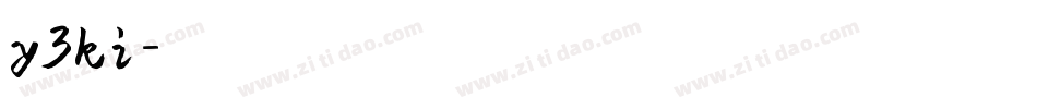 y3ki字体转换