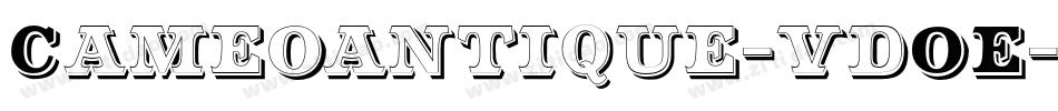 Cameoantique-vdOE字体转换