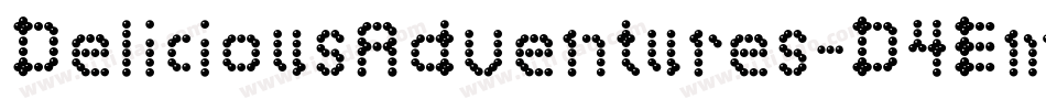 DeliciousAdventures-D4Em字体转换 DeliciousAdventures-D4Em字体转换