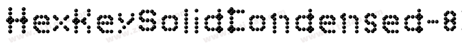 HexkeySolidCondensed-8M4EM字体转换