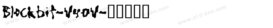 Blockbit-V4OV字体转换