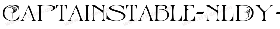 CaptainsTable-nLdY字体转换