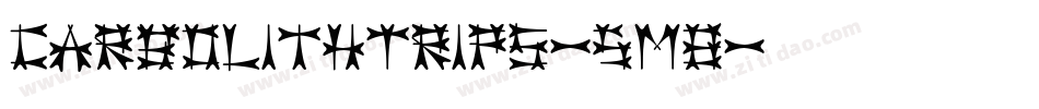 CarbolithTrips-5m8字体转换