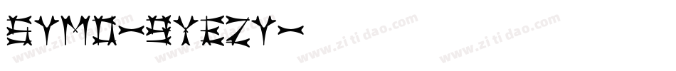 Symo-9YEZy字体转换
