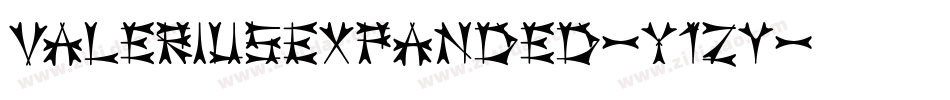 ValeriusExpanded-Y1Zy字体转换