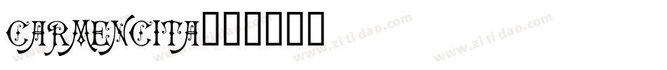 Carmencita字体转换