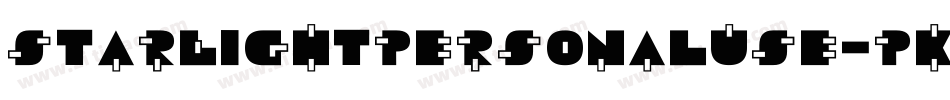 StarLightPersonalUse-PK3Mx字体转换
