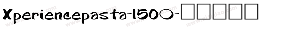 Xperiencepasta-l5O0字体转换