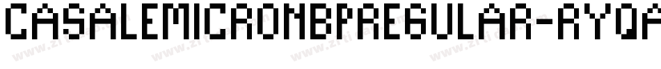 CasaleMicroNbpRegular-RyqA字体转换