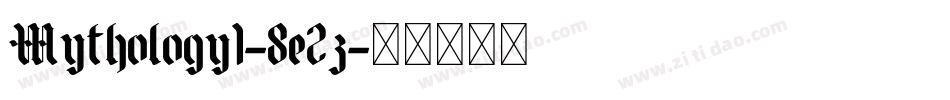 Mythology1-8e2z字体转换