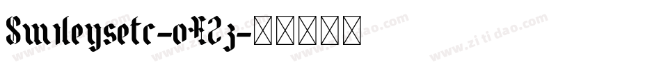 Smileysetc-oE2z字体转换