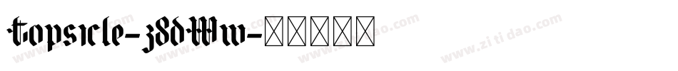 Topsicle-z8dWw字体转换