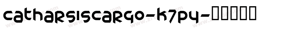CatharsisCargo-K7py字体转换