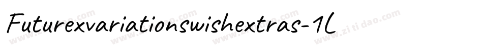 Futurexvariationswishextras-1Lj字体转换