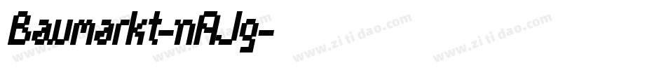 Baumarkt-nAJg字体转换 Baumarkt-nAJg字体转换