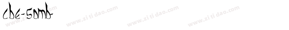 Cbe-5OMB字体转换