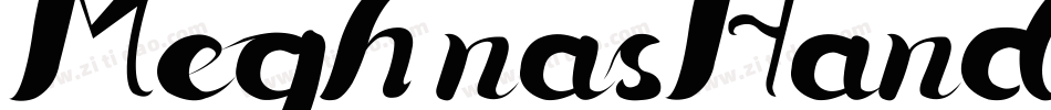 MeghnasHandwritingRegular-MG6x字体转换 MeghnasHandwritingRegular-MG6x字体转换
