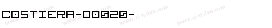 Costiera-DO0z0字体转换