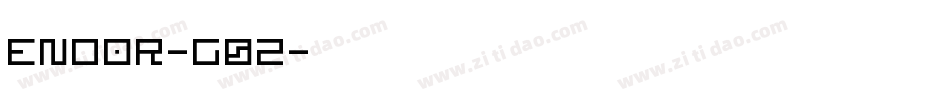 Endor-G0Z字体转换 Endor-G0Z字体转换