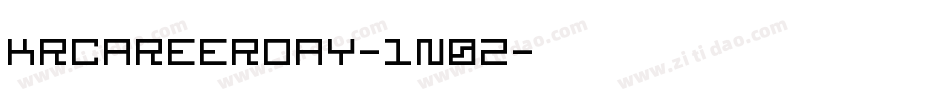 KrCareerDay-1n0Z字体转换
