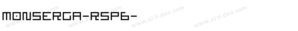 Monserga-R5P6字体转换 Monserga-R5P6字体转换