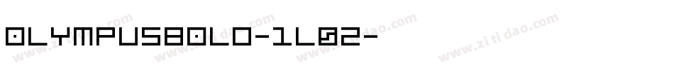 OlympusBold-1l0Z字体转换