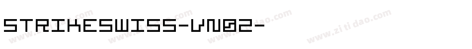 StrikeSwiss-vn0Z字体转换
