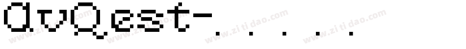 AvQest字体转换