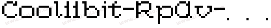 Cool11bit-RpAv字体转换