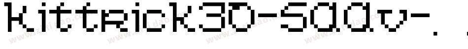 Kittrick3D-5AAv字体转换