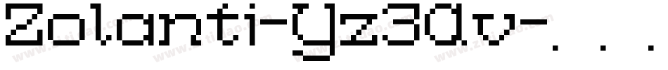 Zolanti-Yz3Av字体转换