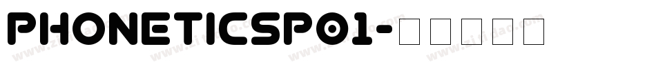 PhoneticsP01字体转换