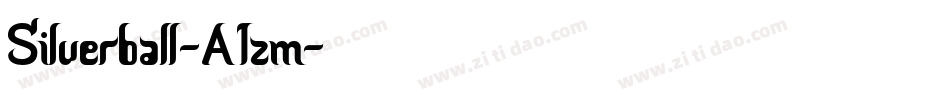 Silverball-A1zm字体转换
