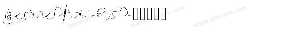 CertifiedItalic-PV5d字体转换