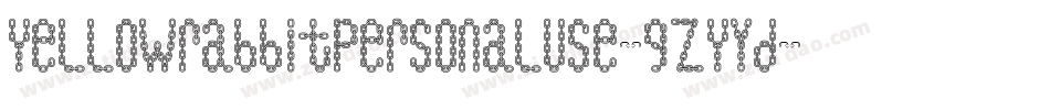 YellowrabbitPersonaluse-qZYyd字体转换