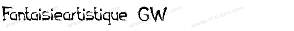 Fantaisieartistique-47GW字体转换