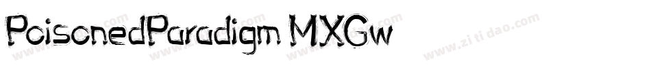 PoisonedParadigm-MXGw字体转换