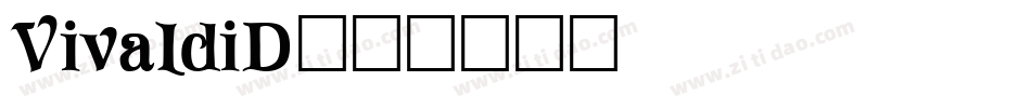 VivaldiD字体转换