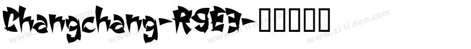 Changchang-R9E3字体转换
