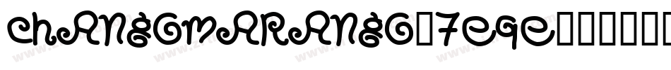 ChangoMarango-7EqE字体转换