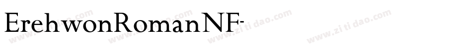 ErehwonRomanNF字体转换