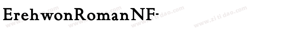 ErehwonRomanNF字体转换