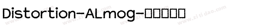 Distortion-ALmog字体转换