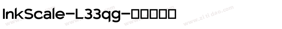 InkScale-L33qg字体转换